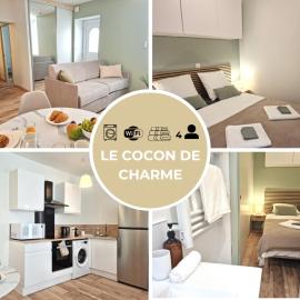 Le Cocon de Charme - 4pers - 2min Halle Marcadieu - 6min centre ville