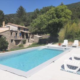 Mas en pleine Nature vue Montagnes Piscine & Jacuzzi