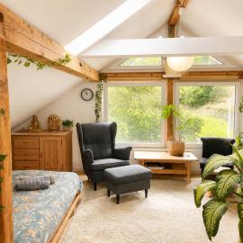 Old Farmhouse Loft near Vaduz, hotell sihtkohas Sevelen