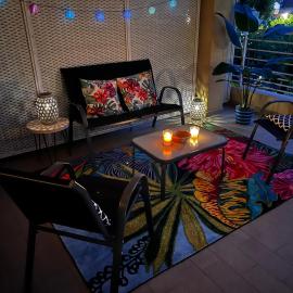 Grand T2 terrasse 27m2 plein sud Folelli centre, hotel en Folelli