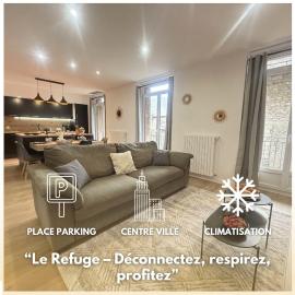 Le Refuge Centre Ville Climatisation Parking Balcon