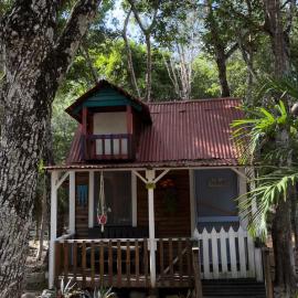 Chemuyil에 위치한 호텔 Cabañas El paso Tulum