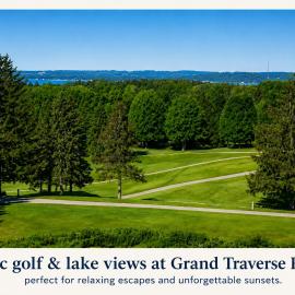 1 Bedroom Condo Grand Traverse Resort in Williamsburg with GT Bay view, hotell i Williamsburg