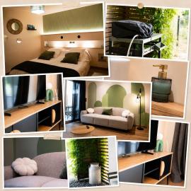 Vert d ô classé 4 étoiles، فندق في Le Broc