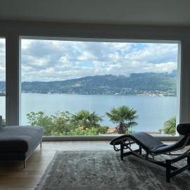 Vista lago di suna