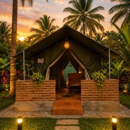COCO FOREST CAMPING RESORT - Eco Friendly Luxury Glamping & Farm Stay Villa, hotel sa Kurunegala
