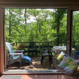 Chalet cosy - terrasse et détente, escapade nature au Bonsoy, hotel em Waulsort