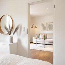 Design Apartment Wolfsburg II, mit Terrasse Smart TV, HighSpeed WLAN, Nespresso Maschine