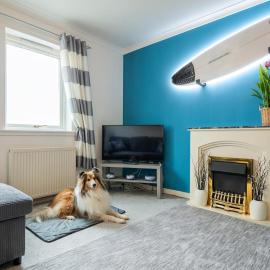 Surfer 2Bed GF Flat Central Thurso, Parking, Fibre