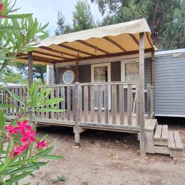 Mobil-home 4 personnes, clim, camping Marisol