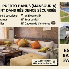 벤 슬리마네에 위치한 호텔 Escapade balnéaire Mer et Piscines