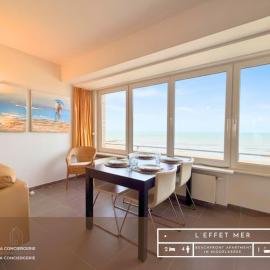 L'Effet mer - Appartement familial face à la mer - Garage privé gratuit - Animaux admis - Tram 2min - Casino Middelkerke 10min à pied