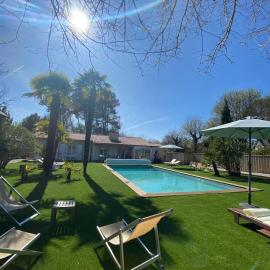 La Villa Herbert - Piscine chauffée, Spa et Vélos gratuits, хотел в Андернос-ле-Бен