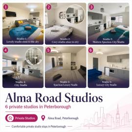 Roomello luxury City Studios, מלון בפיטרבורו