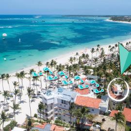BAVARO Homes VILLAS APARTMENTS HOTEL playa LOS CORALES - wifi, bbq-grill, beach club, viešbutis Punta Kanoje