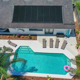 Pink Flamingo House -Pool Gazebo Luxury