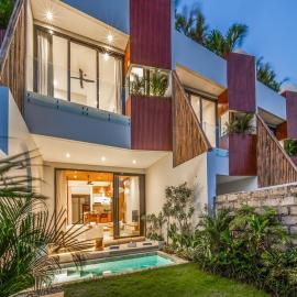 Six Palm 4 - 2BR Villa With Rooftop Near Padang Beach, Hotel in Bingin Beach