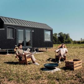 Sallerin - Parcel Tiny House - Tiny house au coeur du Beaujolais MAE-1173, hotel ad Arbuissonnas