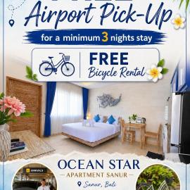 Ocean Star Apartment Sanur, hotel in Sanur