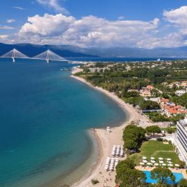 파트라에 위치한 호텔 Airotel Achaia Beach