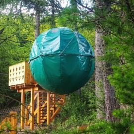Pewel Wielka में, होटल Wild Eye Glamping Beskidy