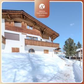 Chalet Marmotta 2 by Arosa Vacations, Privates Familienhaus direkt an der Skipiste, hótel í Arosa