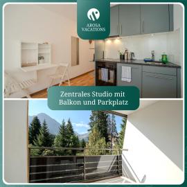 Alexandra 120 by Arosa Vacations, Renoviertes Studio mit Bergblick & Parking im Zentrum, hotel em Arosa