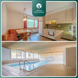 Rehwiesa A11 by Arosa Vacations, Direkt vor der Skipiste & mit Pool