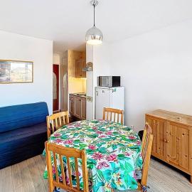 Charmant Studio Cabine 4 Pers, Balcons, Parking Privé, à 300m de la Plage de Merville-Franceville - FR-1-465-37