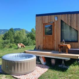 Ma cabane insolite en Baronnies Provençales