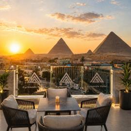 Aida of The pyramids view hotel, hotel v Káhire