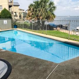 Contemporary, Dog-Friendly Townhouse with Balcony, Pool & Day Docks
