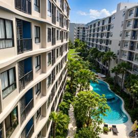 Pool view studio - Gym, Pool and Cowork - DCondo Reef 138