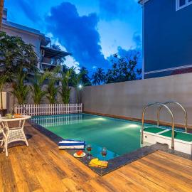 StayVista at Anya Nirvana with Lawn, Jacuzzi