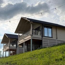 Tri houses