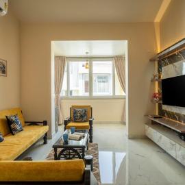 Aloha Kai Modern Chic 2BHK Benaulim, hotel in Benaulim