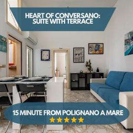 15min Polignano Puglia Historical Center Terrace, hotell i Conversano