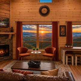 Smoky Mountain Cabin Hot Tub, Fire Pit & Games, hotel in Cove Creek Cascades