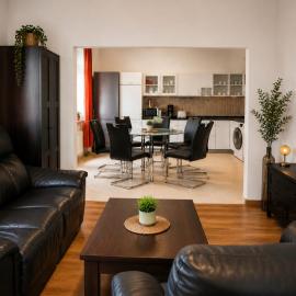 110m2 Old Town Apartment on Danube Promenade 3BR 2BA Up to 9 Guests