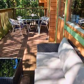 Scandi Style Bracken Lodge with Private Decking Sleeps 6