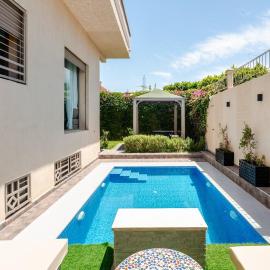 Villa Sara, Piscine et Jardin privée, viešbutis Marakeše