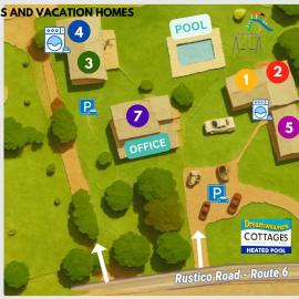 Dreamweavers Cottages and Vacation Homes, hotel em Rustico