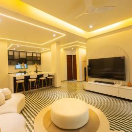 Luxury 3BHK Villa with Private Pool & PS5 in North، فندق في Socorro