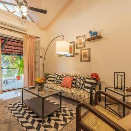 Luxury 2BHK Villa Near Anjuna Beach, North Goa, hotel in Anjuna