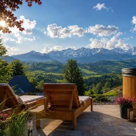 Domek Zyngierka Tatra View - balia I sauna na wyłączność