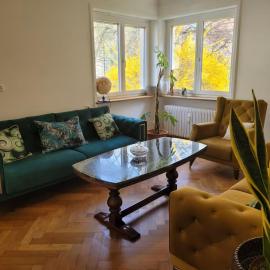 Bright, large apartment close to SBB with garage
