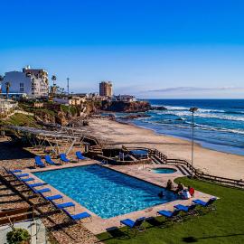 Bright Dog-Friendly Villa with Beach Views, Private Patio, Outdoor Pool, Kitchen