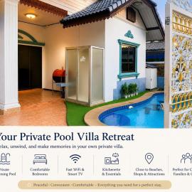 Affordable pool villa in premium location, hotel i Pattaya Central