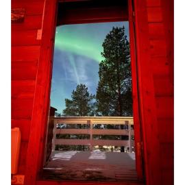Macktunet - Retro log cabin from the 70s in Malangen, hotell sihtkohas Lanes