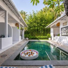 The Hepburn Seminyak ADULTS ONLY Chic Boutique Room with Pool 900m Walk to Beach